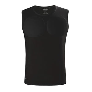 Men's Invisible Shoulder Pad Chest Enhancement T-shirt